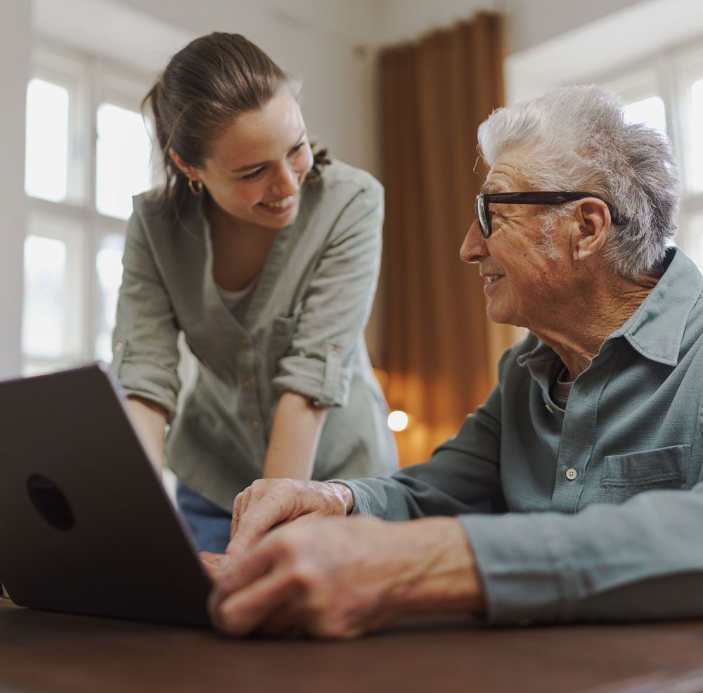 Get help using your device, phone, or social media.