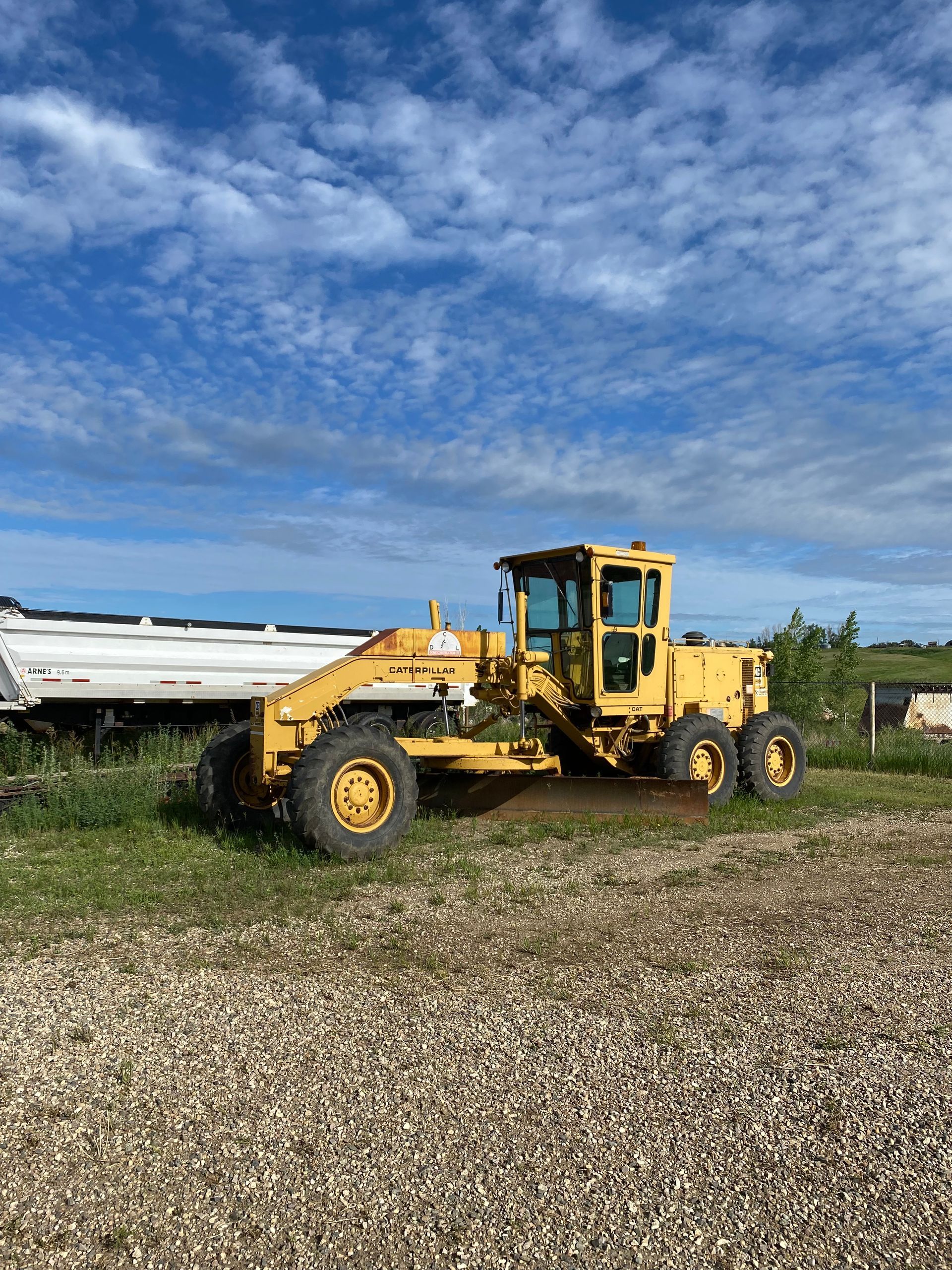 excavation machines lined up