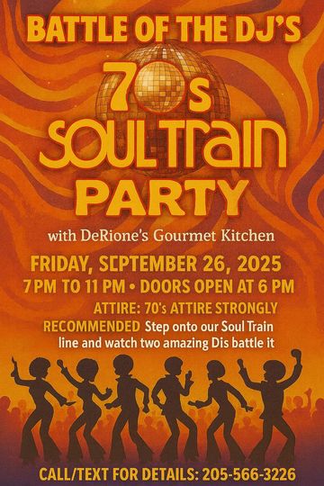 soul train party flyer