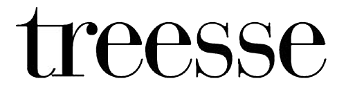 Un logo in bianco e nero per l'azienda treesse