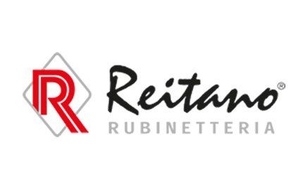 A logo for a company called reitano rubinetteria