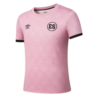 A pink t-shirt with the letter es on it