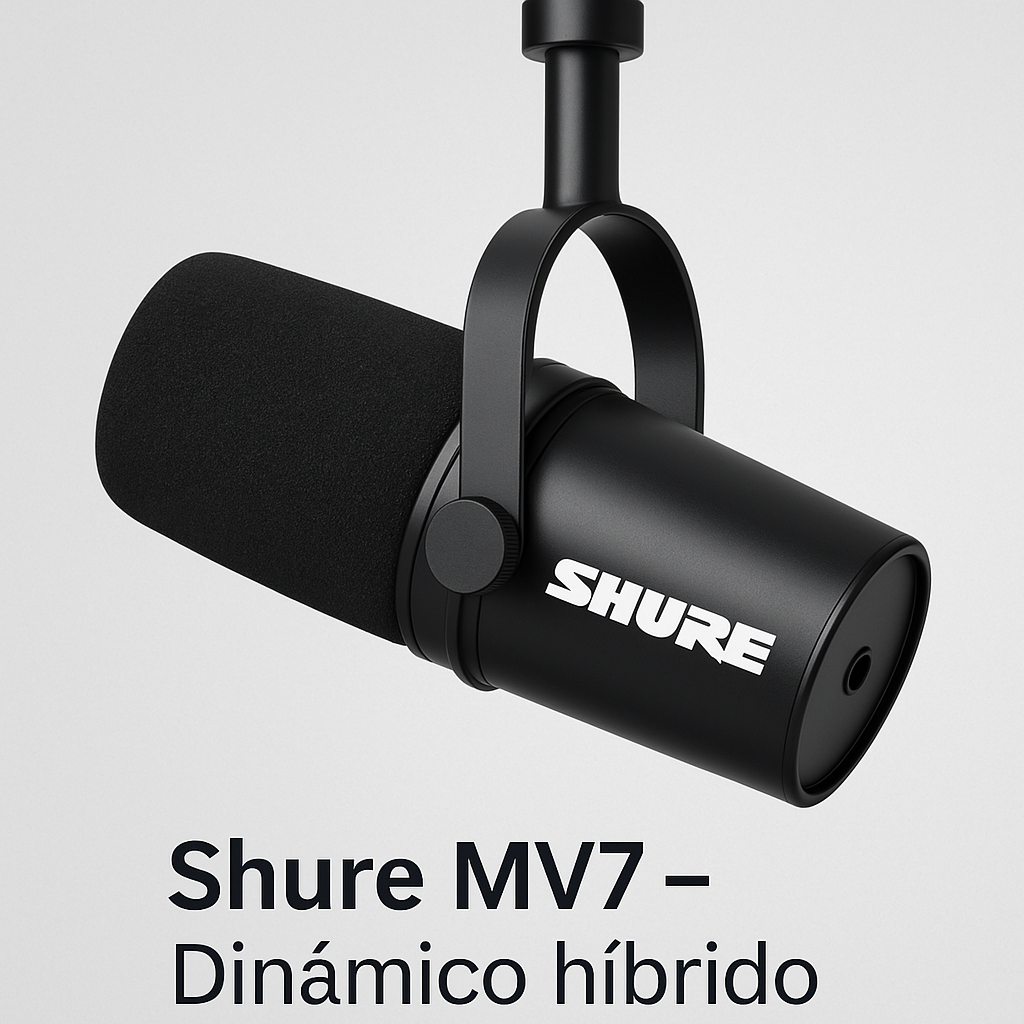 Shure Mv7+k Micrófono Dinámico