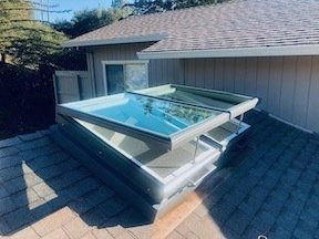 Roof Top View Of Skylights | San Anselmo, CA | Mr Skylight