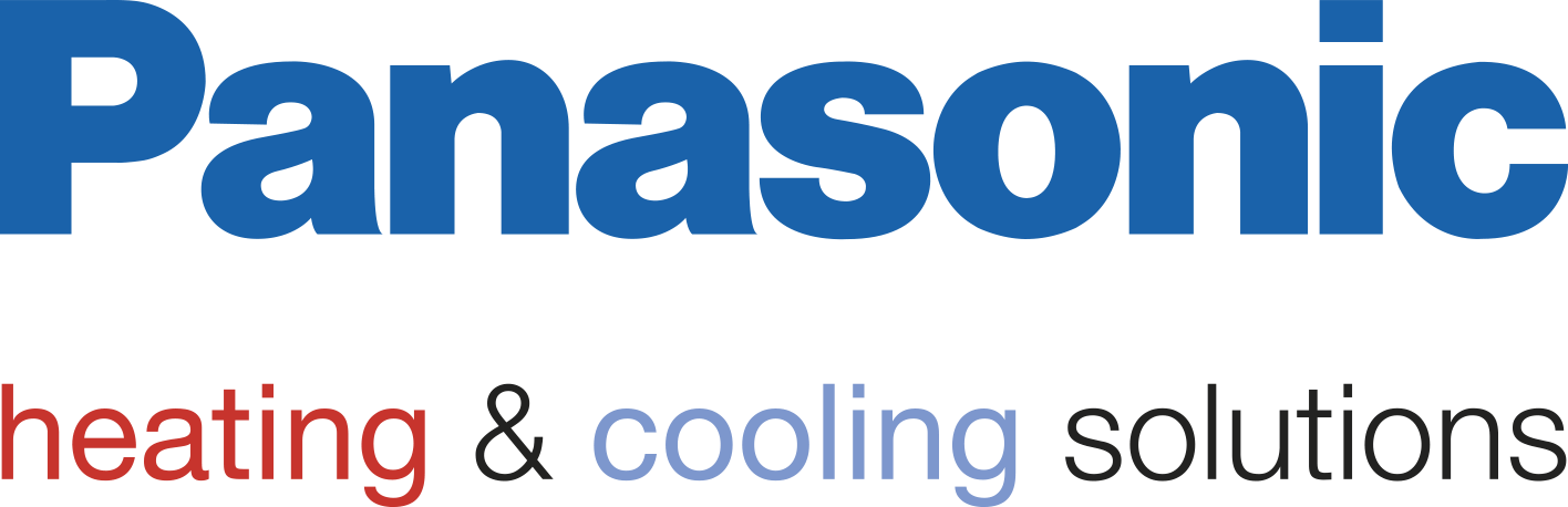 Panasonic heating and cooling logo