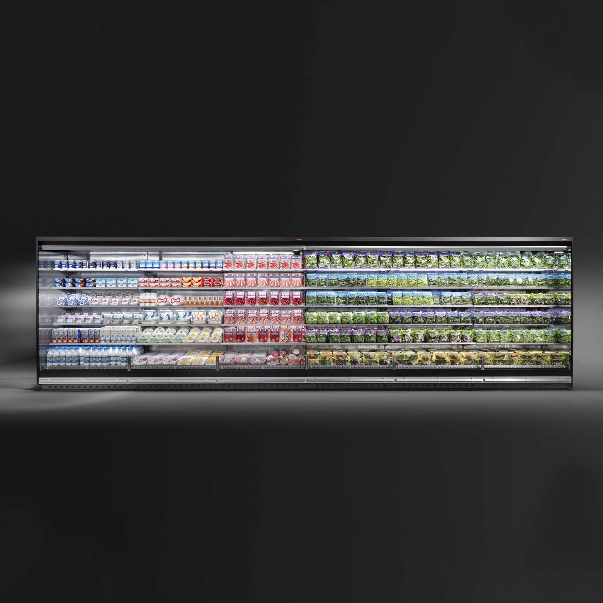 Filled Panama 3 Multi-Deck Display Chiller