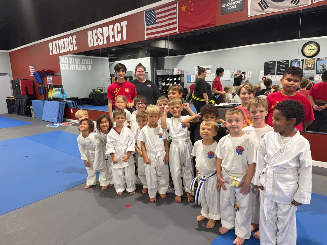 Little Ninja pre-k group in Palm Harbor