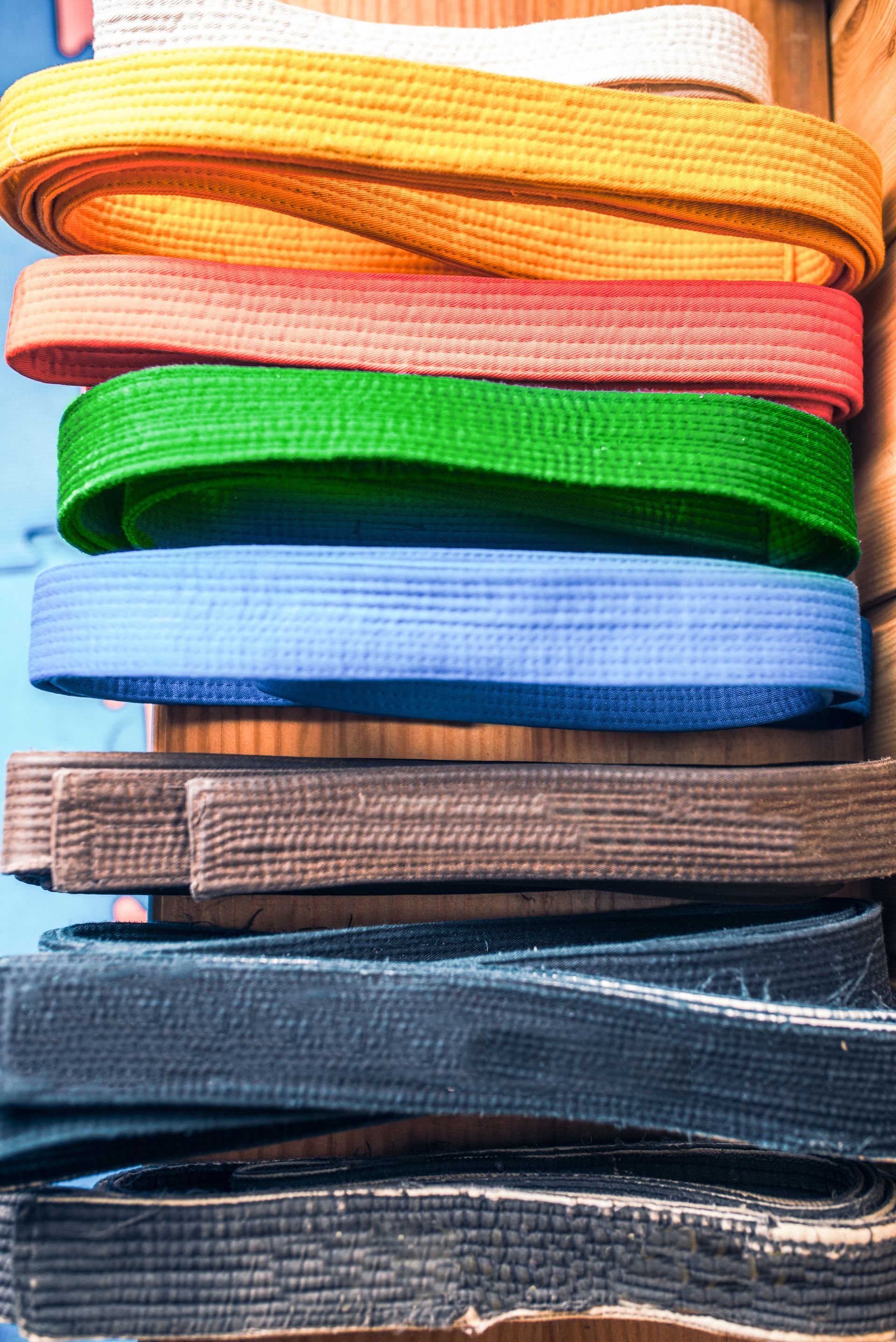 Karate belts