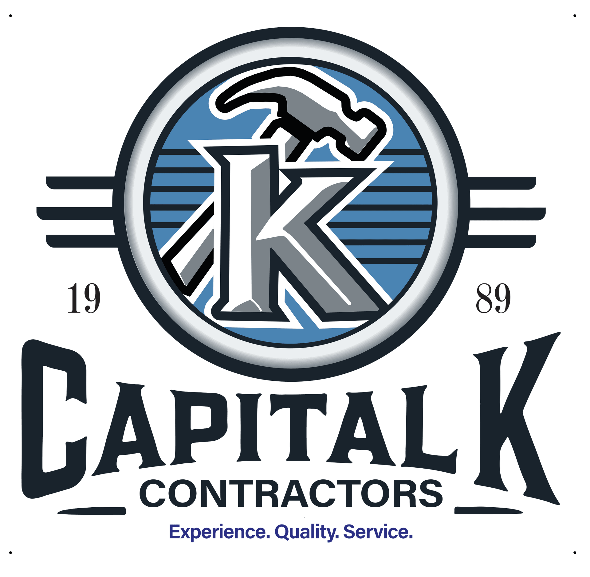 Capital K Contractors Logo