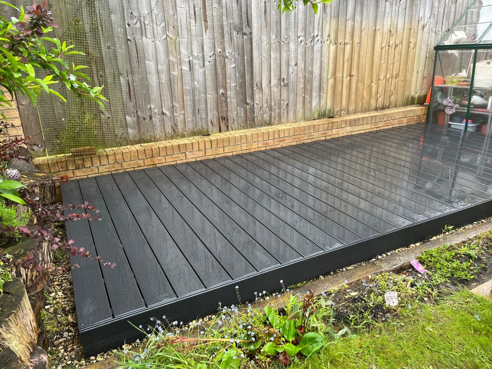 Decking Sheffield decking ideas for a small garden