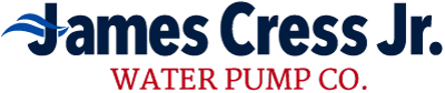 James Cress Jr. Water Pump Co & Well Drilling Logo
