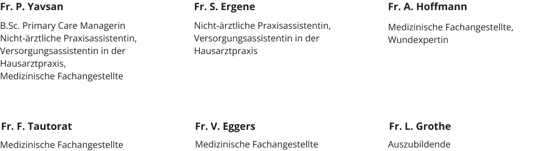 Das Praxisteam