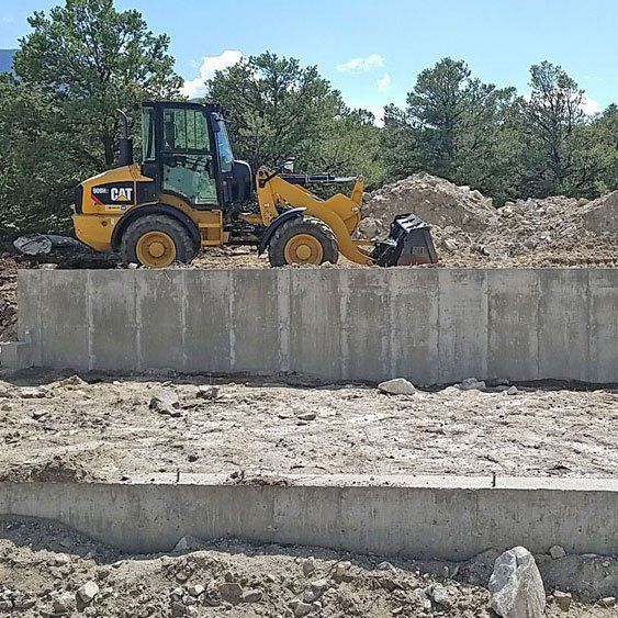 Photo of Building Foundations being laid