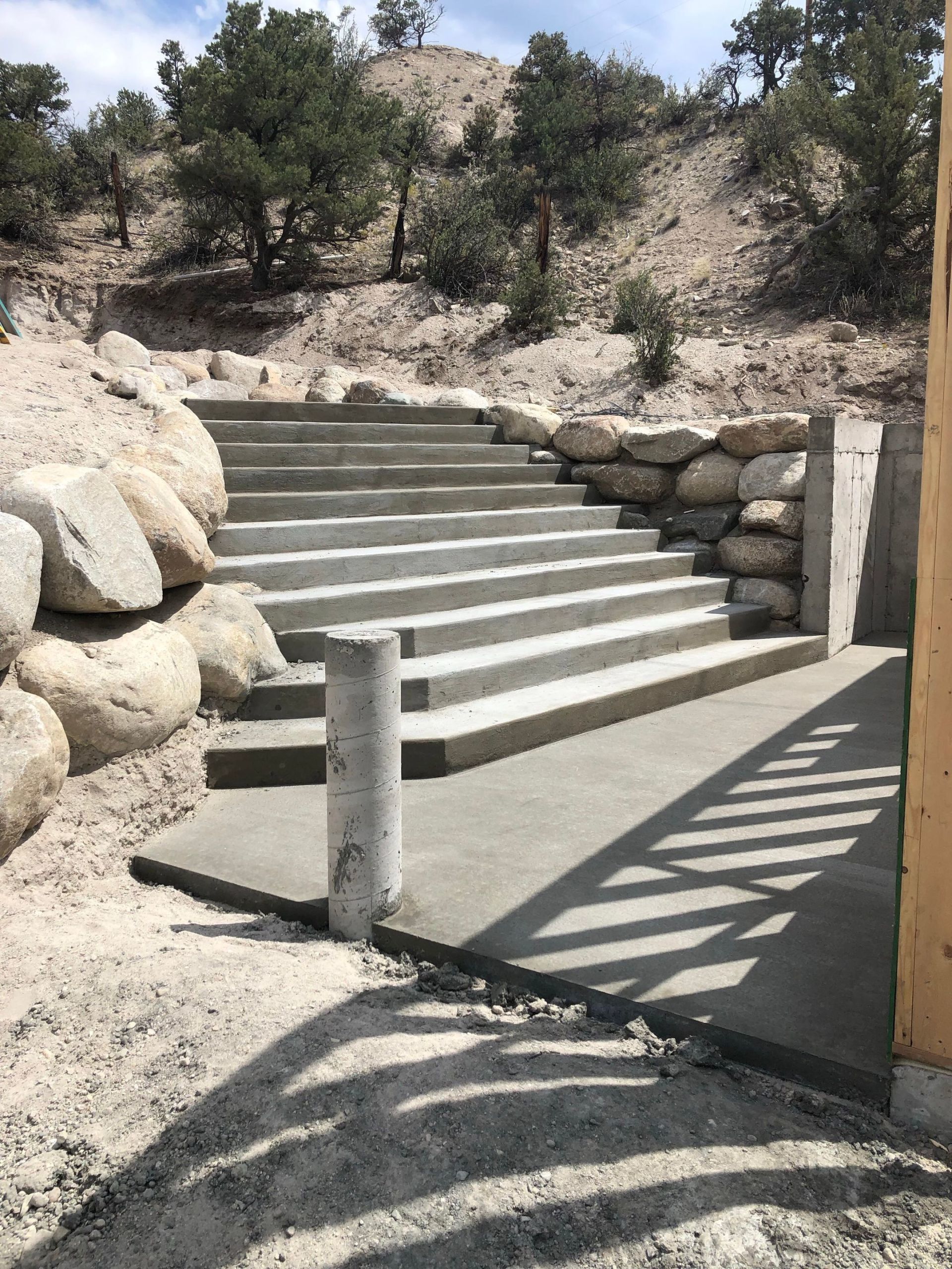 Concrete Stairs & Sidewalk