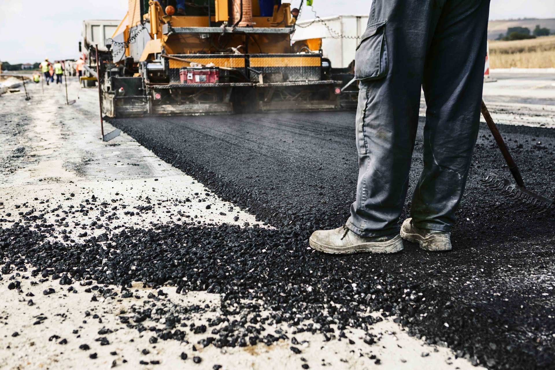 Asphalt On The Road Construction — Inland Empire, CA — Asphalt Paving Systems Inc.