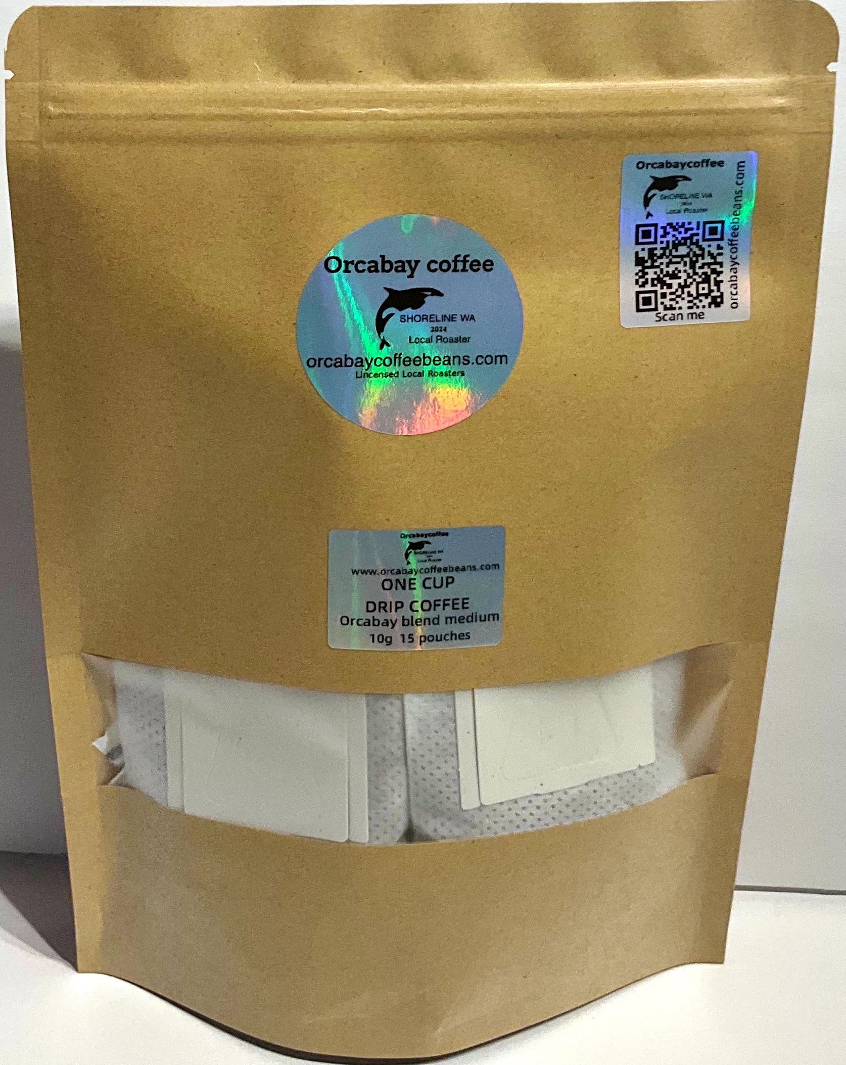 One cup drip coffee ( Individual pour over coffee pouches )