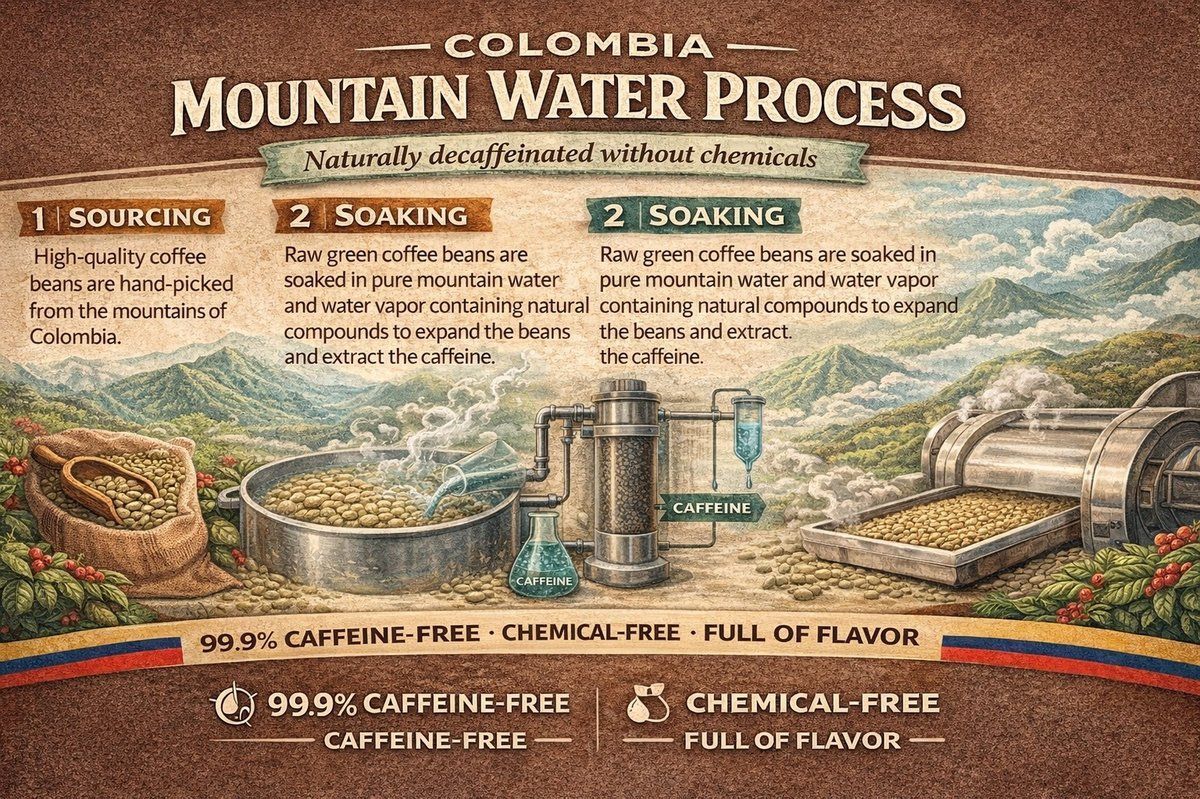 Decaf Colombia Mountain Water Decaf