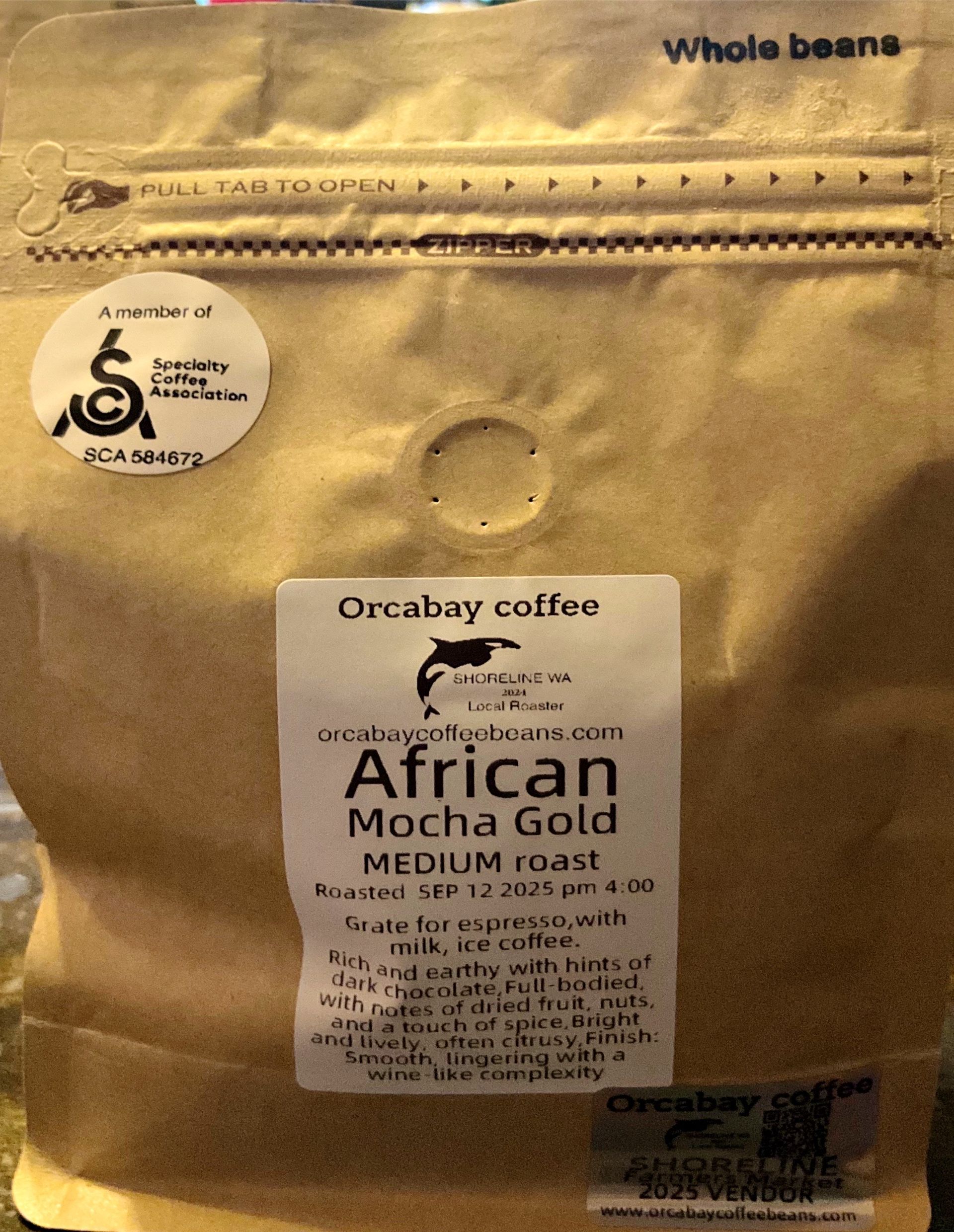 AFRICA N MOCHA GOLD