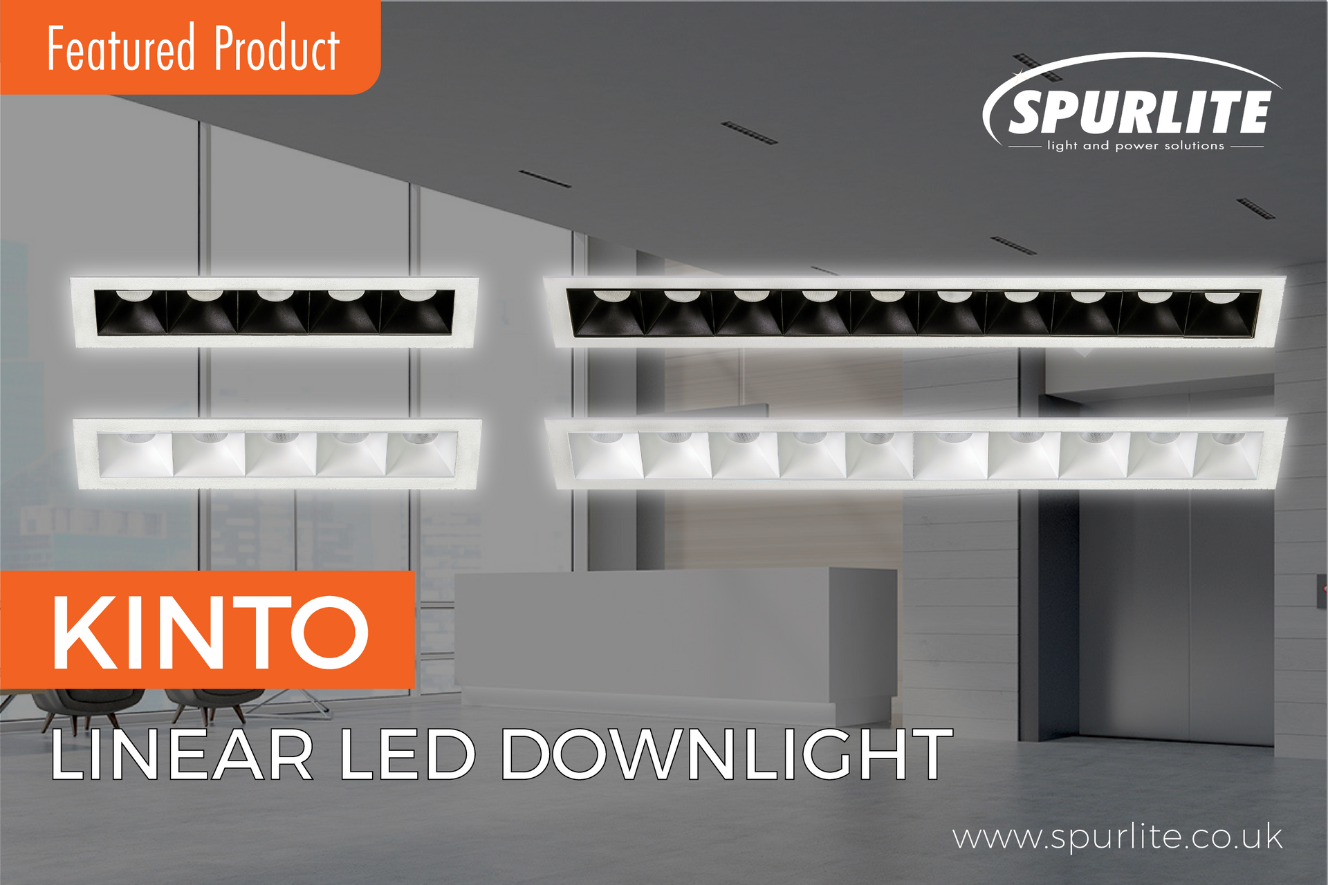 Kinto LED Linear Downlights