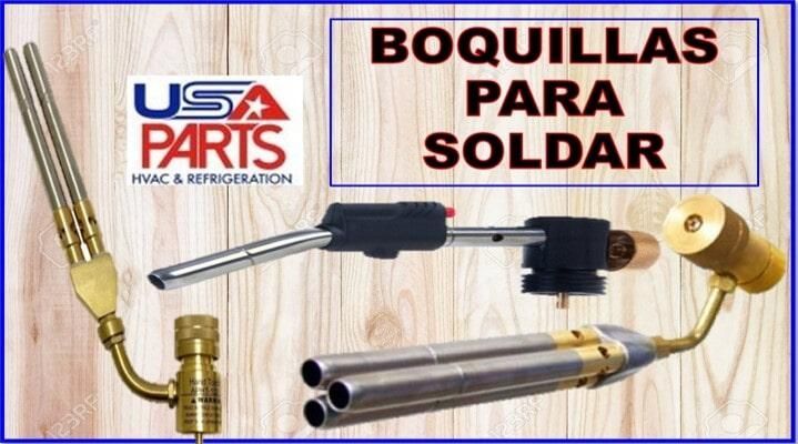 REFACCIONES DE REFRIGERACIÓN REEAC DE MORELIA - BOQUILLAS PARA SOLDAR