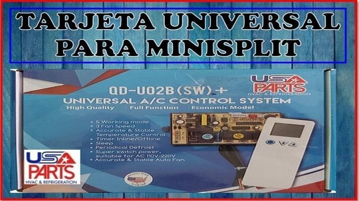 REFACCIONES DE REFRIGERACIÓN REEAC DE MORELIA -  TARJETA UNIVERSAL PARA MINISPLIT