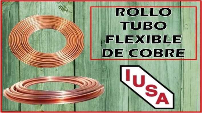 REFACCIONES DE REFRIGERACIÓN REEAC DE MORELIA - ROLLO TUBO FLEXIBLE DE COBRE