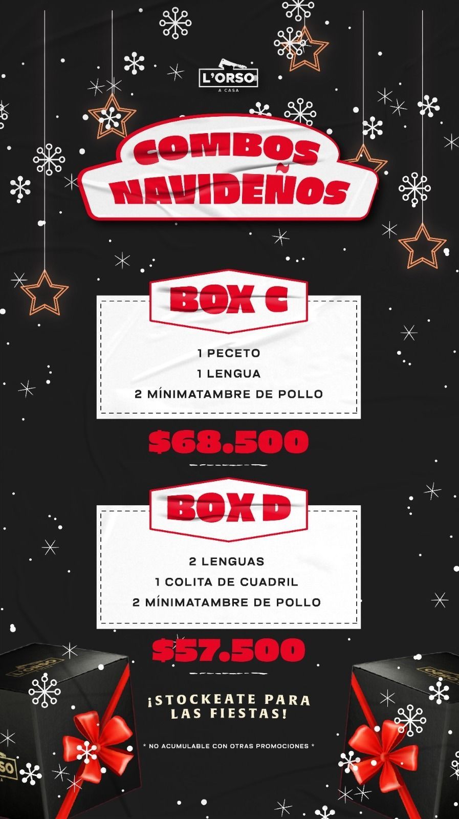 COMBOS NAVIDEÑOS