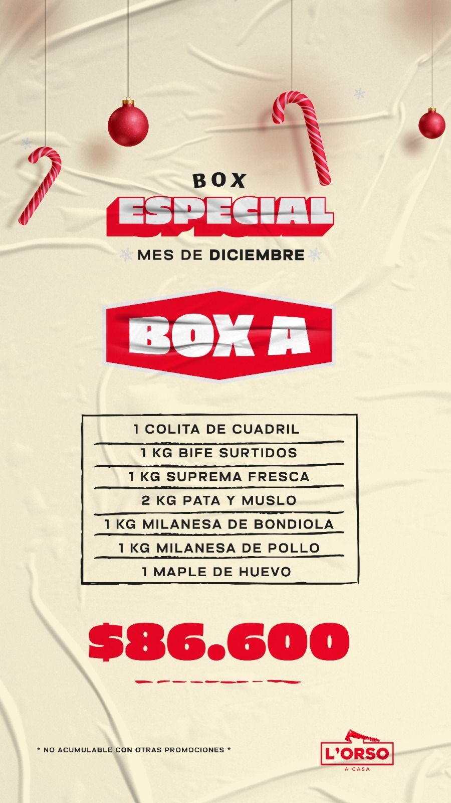BOX ESPECIAL MES DE DICIEMBRE