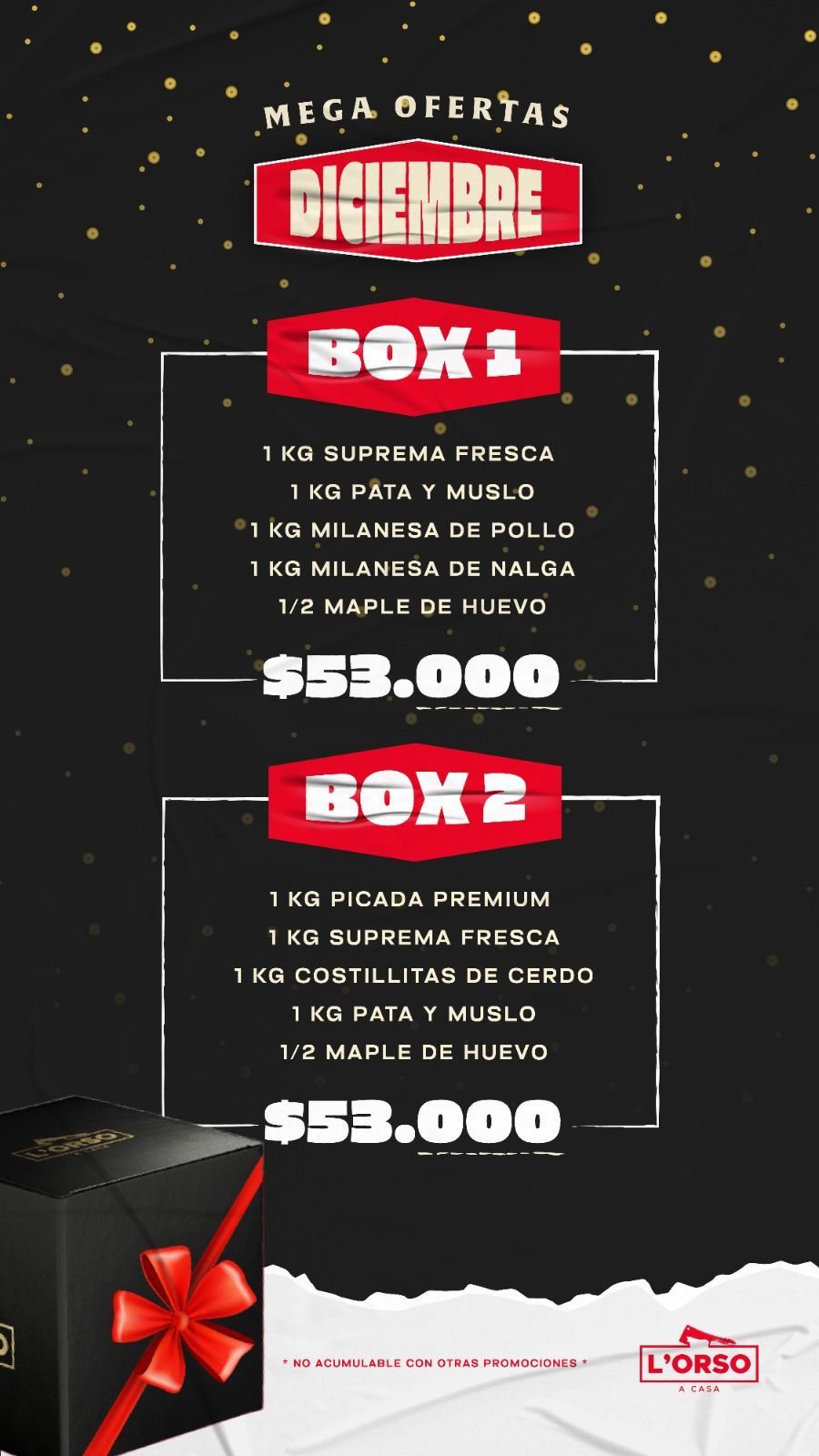 MEGA OFERTA MES DE DICIEMBRE