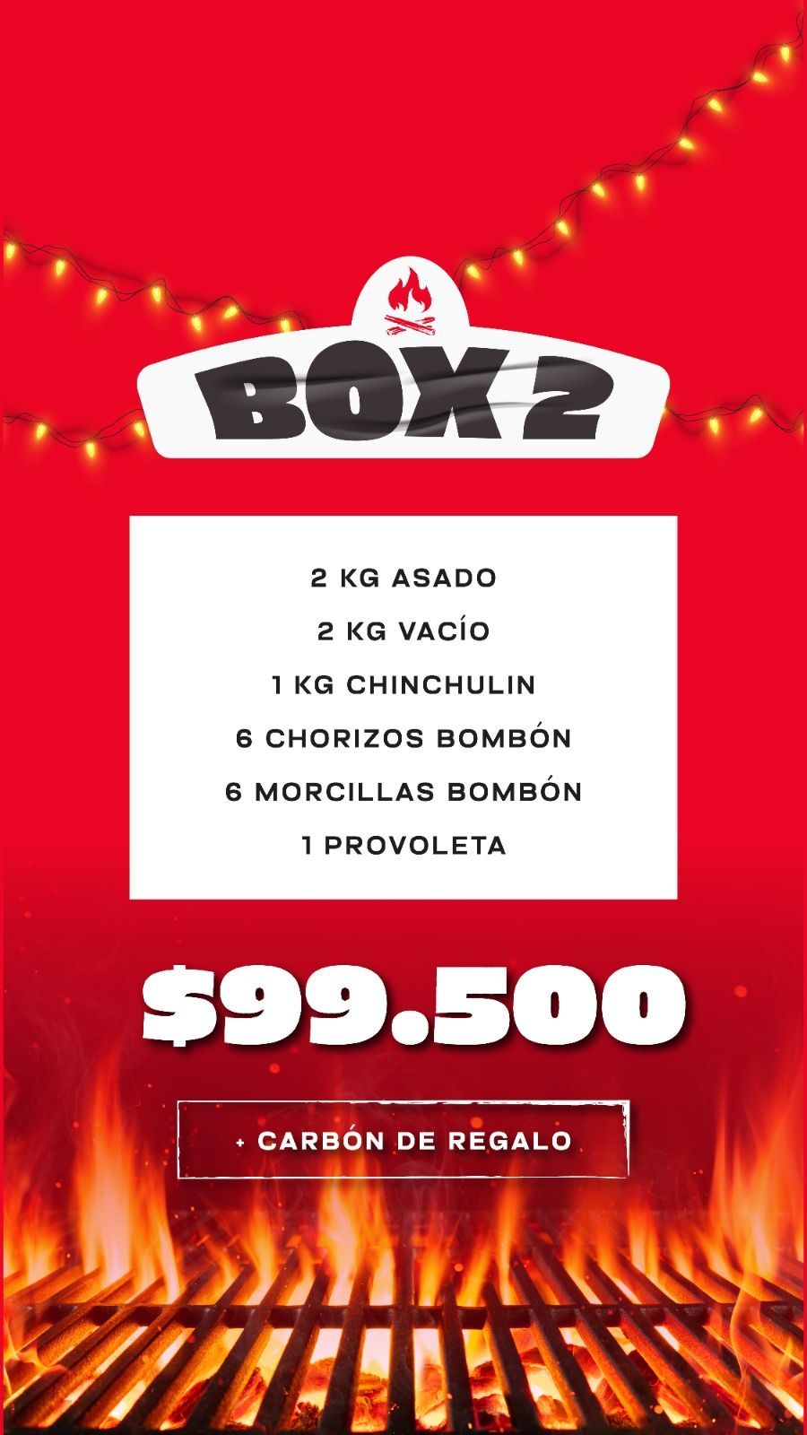 COMBO PARRILLERO NAVIDEÑO