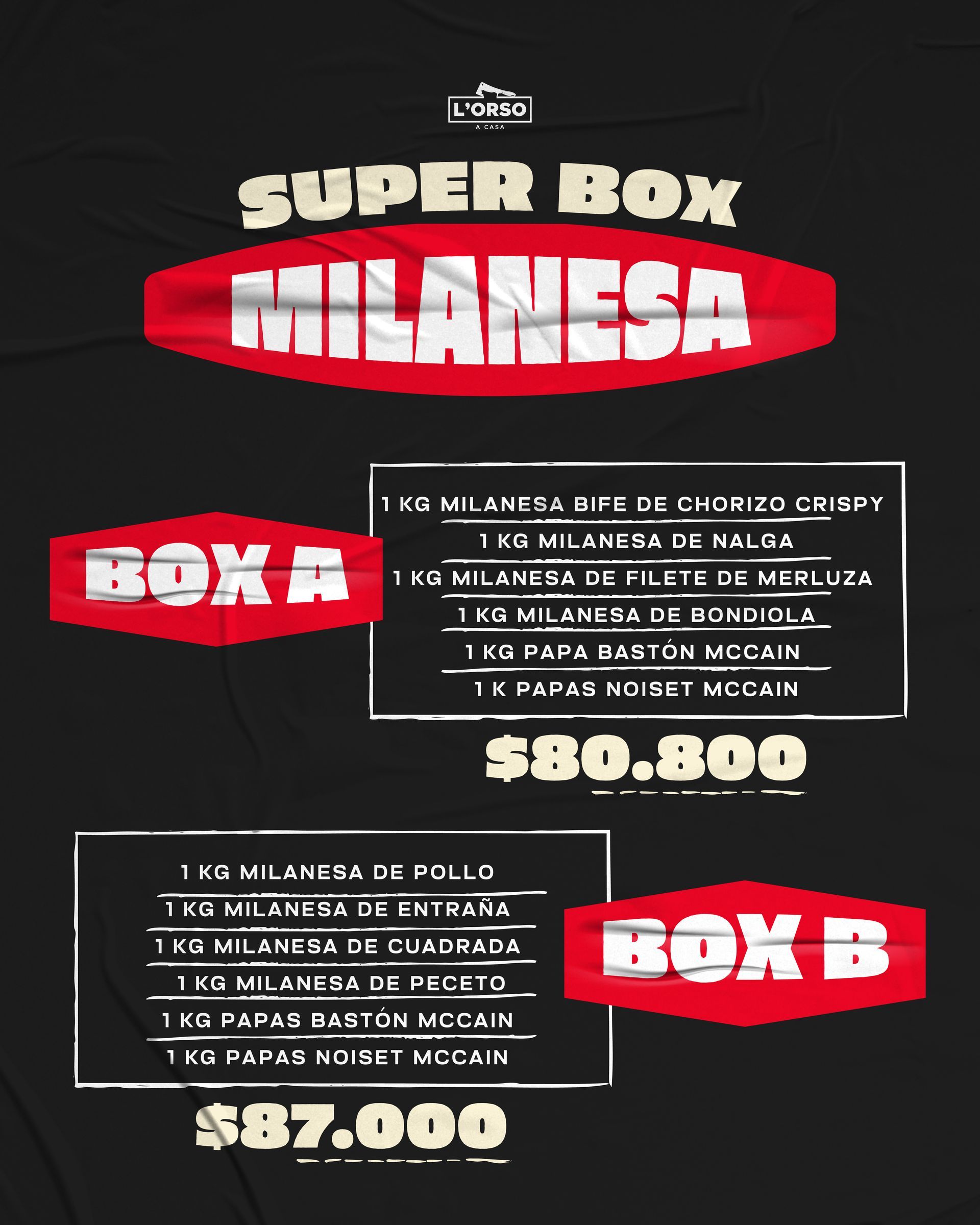 SUPER BOX MILANESA