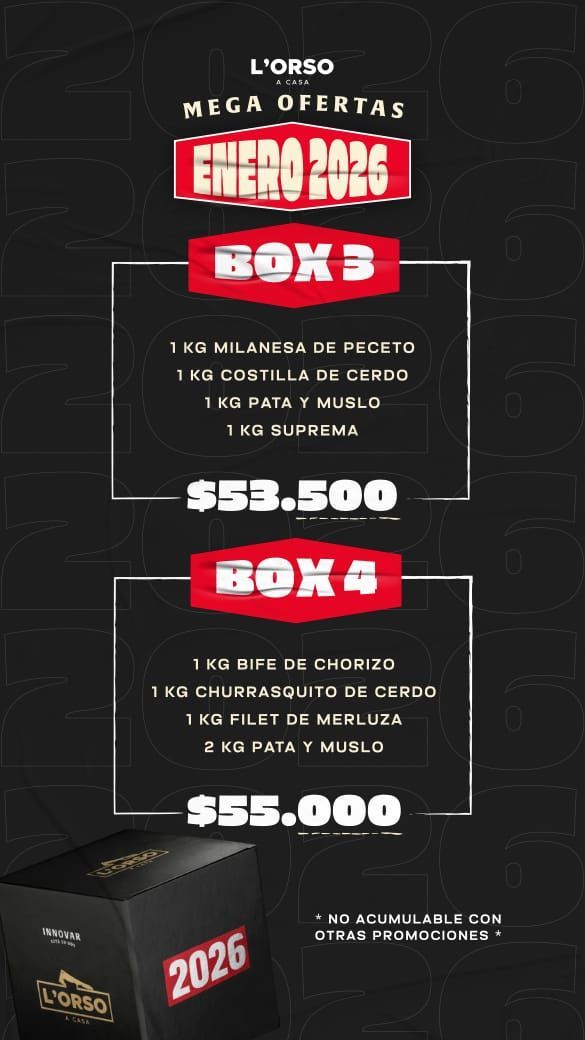 MEGA OFERTA MES DE ENERO