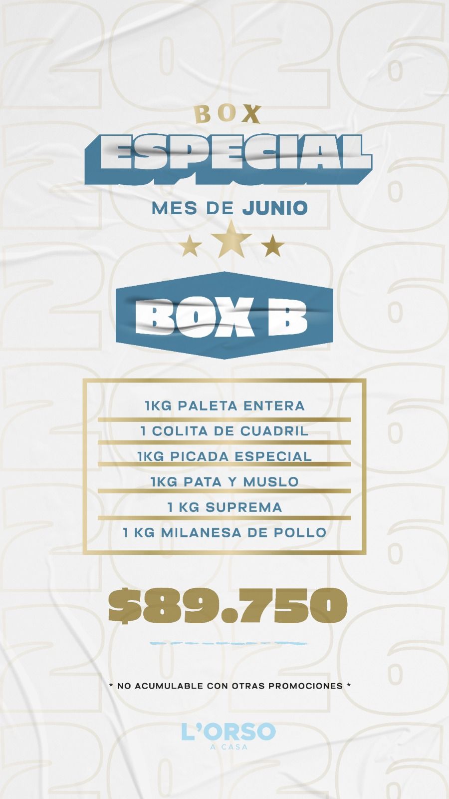 MEGA OFERTA MES DE JUNIO BOX MUNDIALISTA