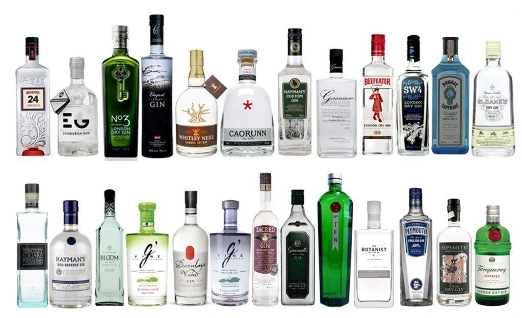 gin selection
