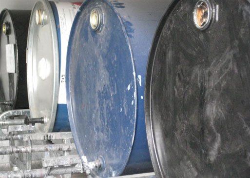 Working in the warehouse