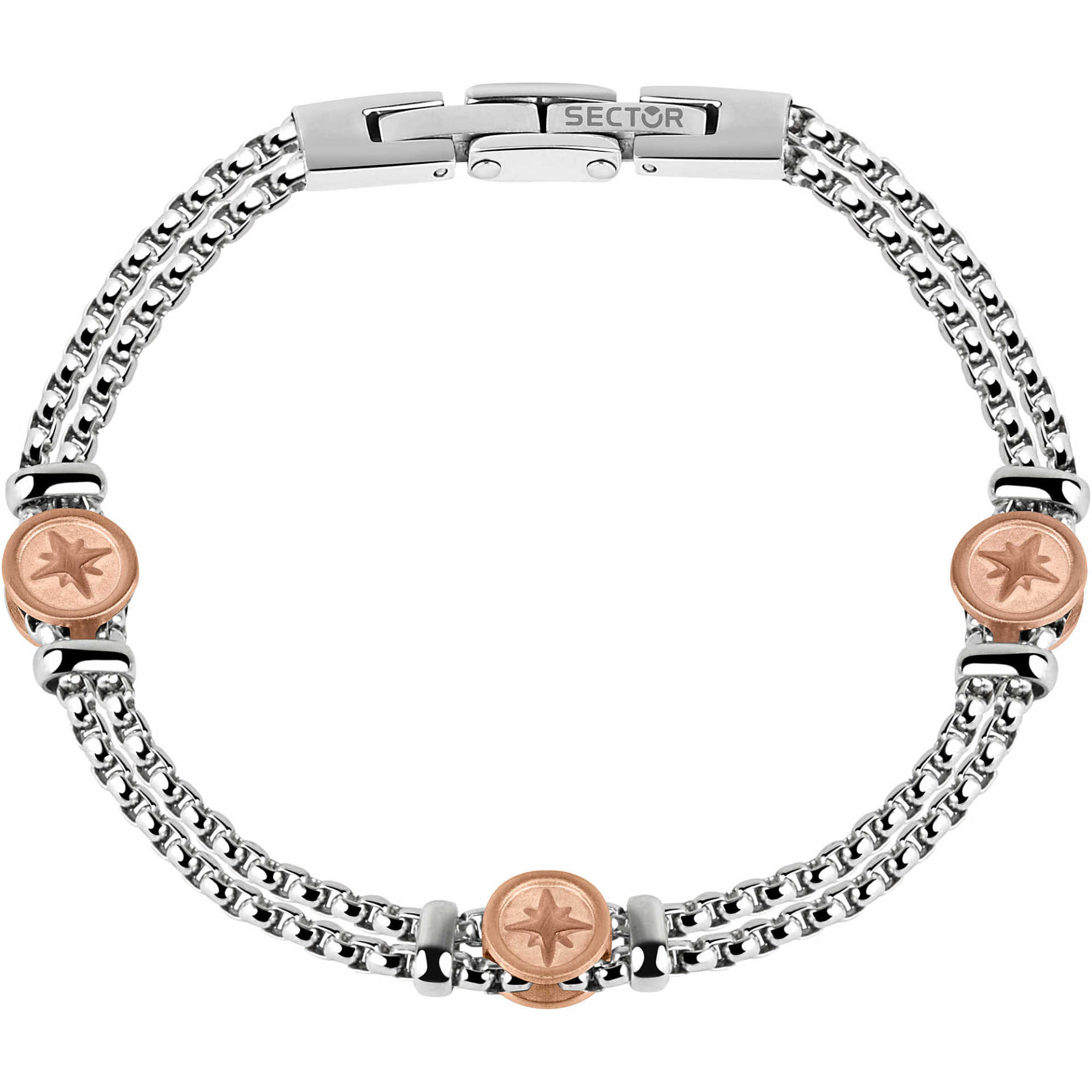 bracciale uomo acciaio a catena