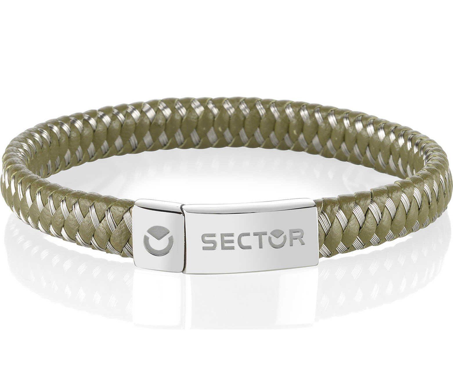 bracciale uomo tessuto e acciaio