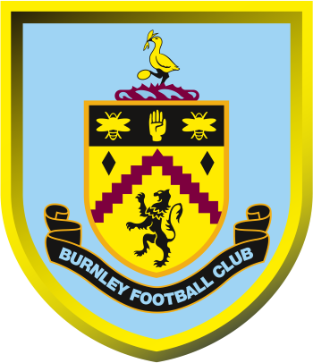 burnley football club logo with a duck and a lion