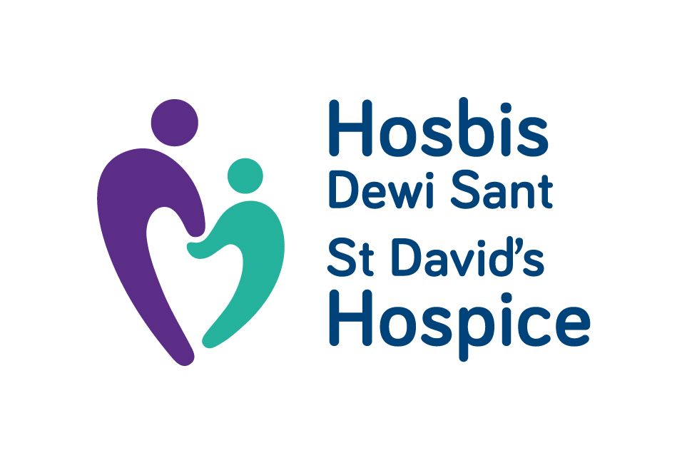 A logo for hobis dewi sant st david 's hospice