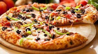 Lifted pizza slice — Restaurants in grand rapids, MI