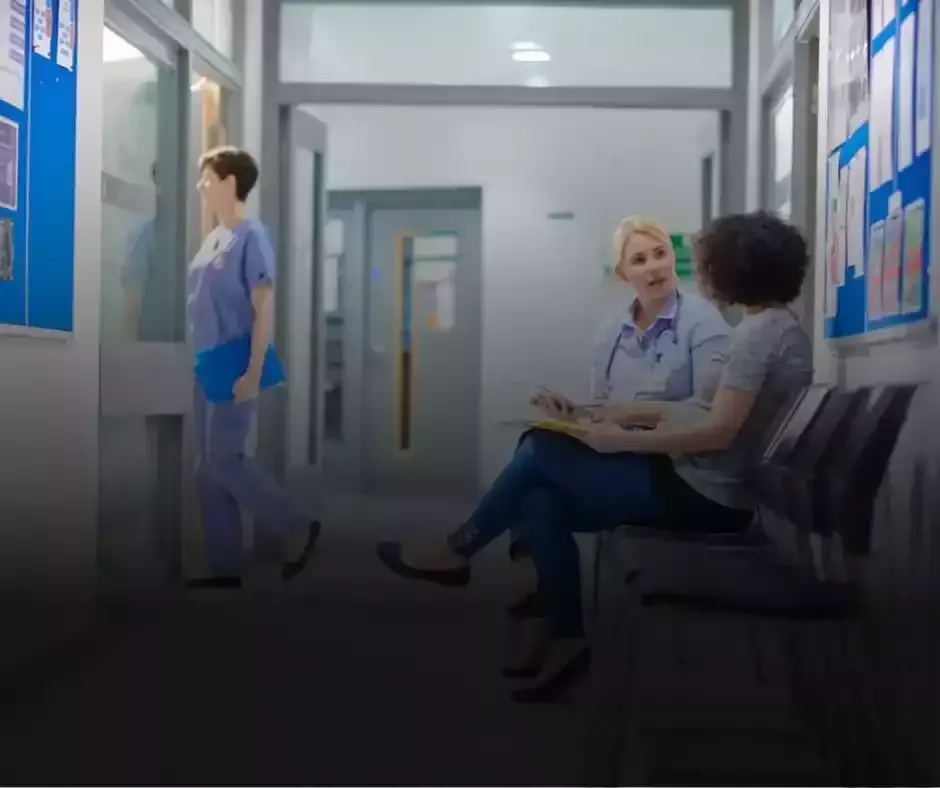 Healthcare waiting room Healthcare queue management system waiting room