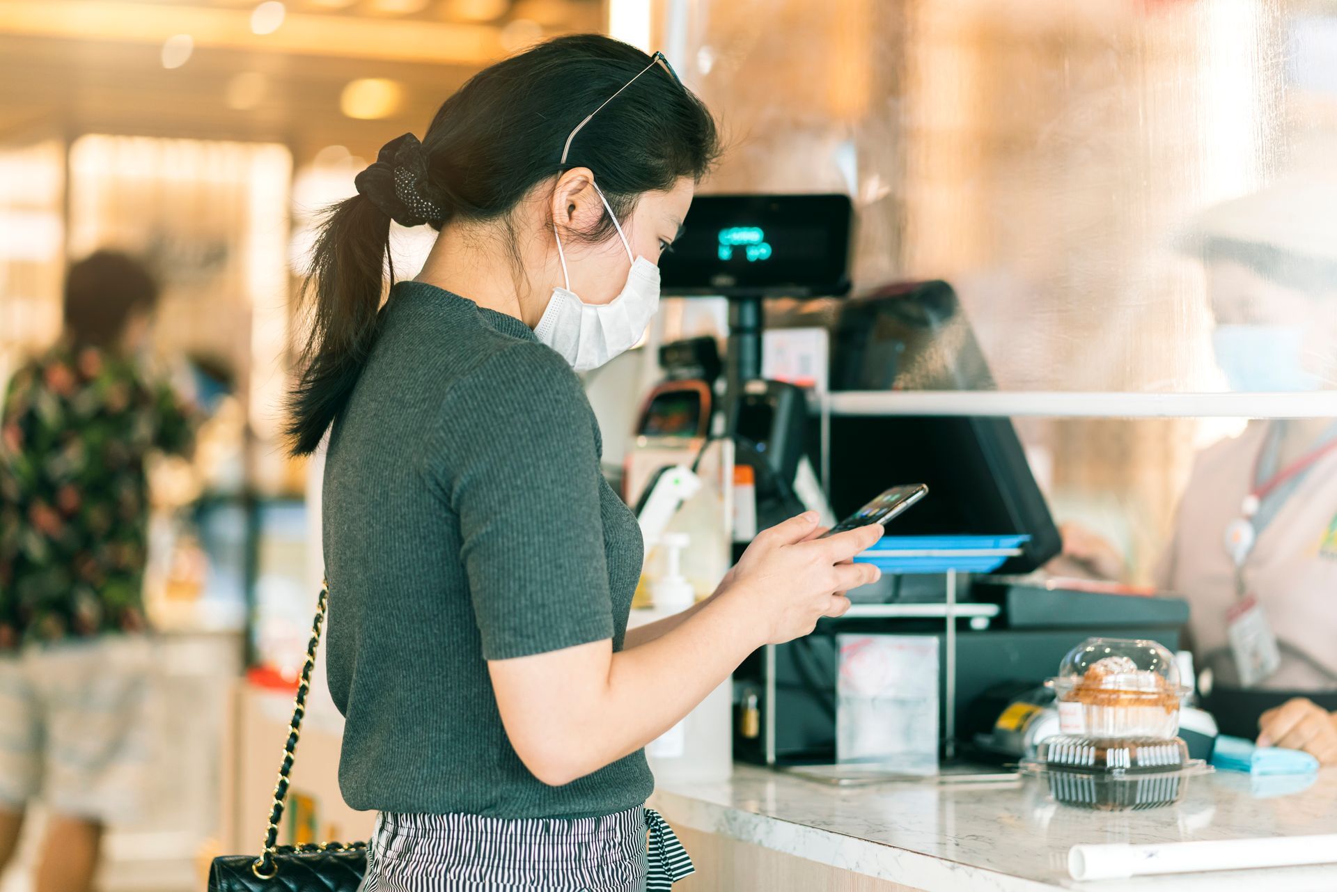 self checkout kiosk