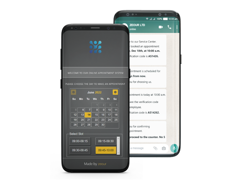 Online Appointment System Using Smart Phone