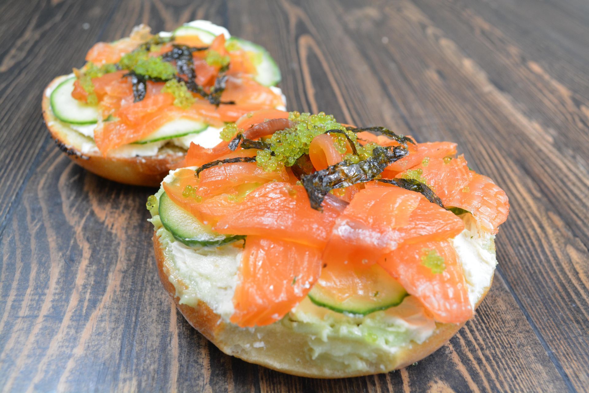 BAGELTOPIA Sushinova Bagel Sandwich