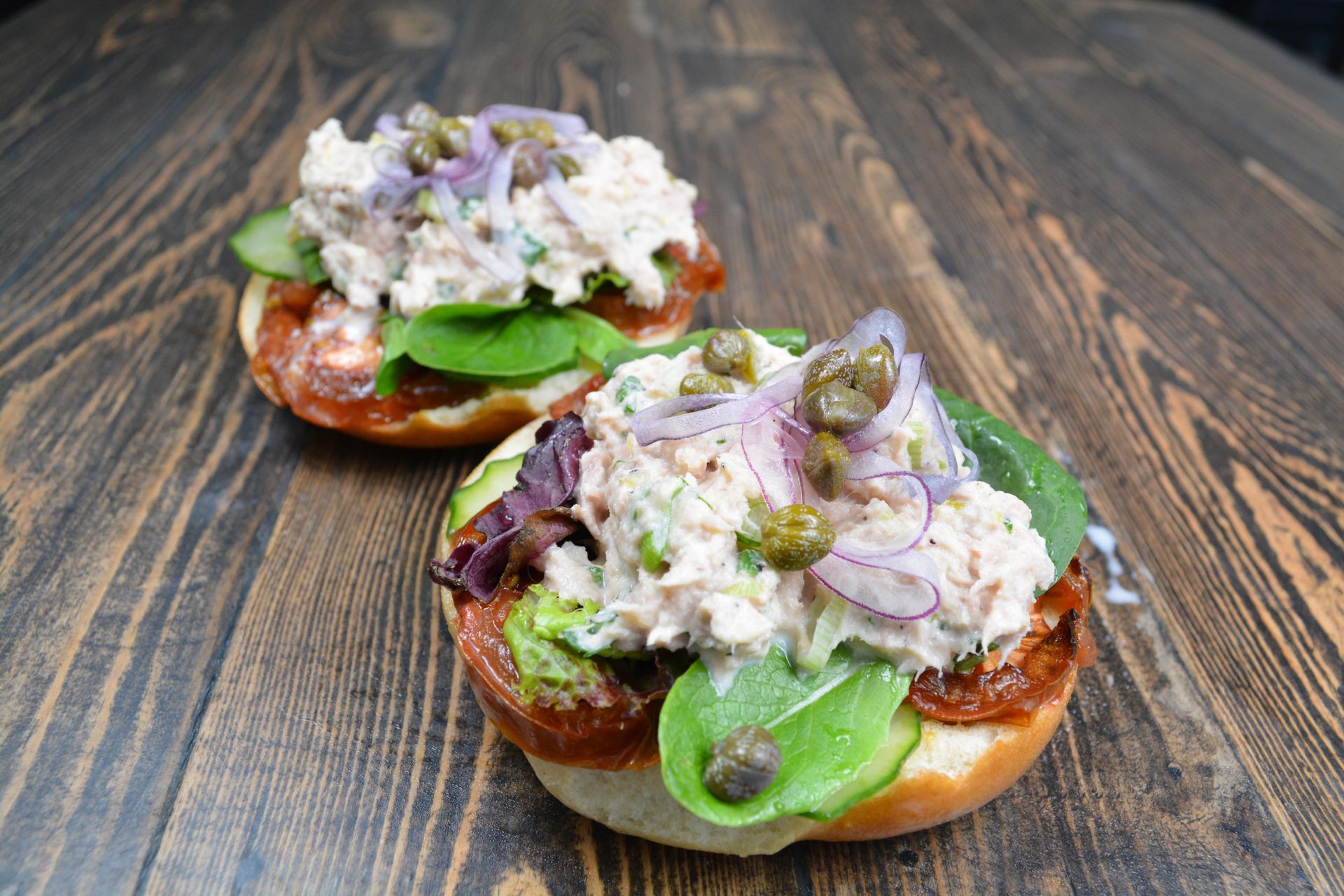 BAGELTOPIA Tuna Salad Sandwich