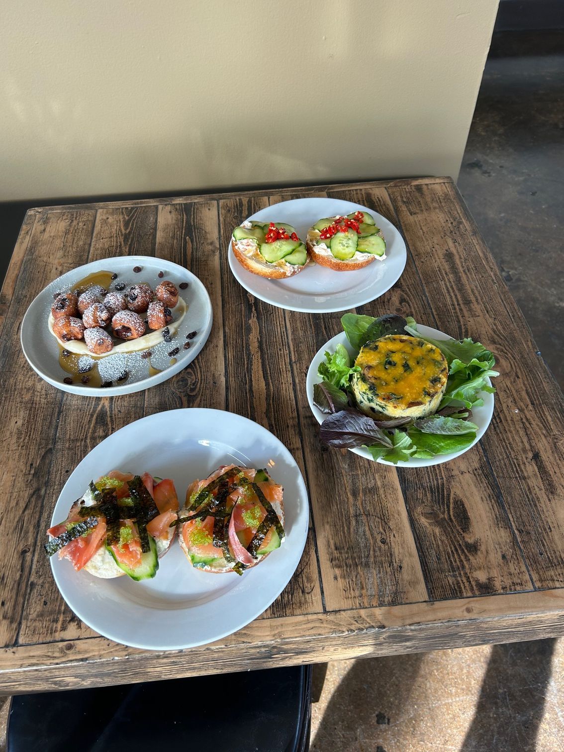 BAGELTOPIA Menu Items