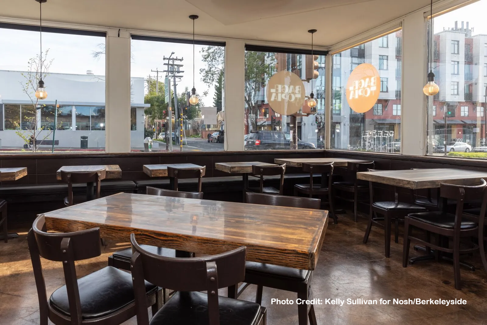 BAGELTOPIA Inside Seating Photo