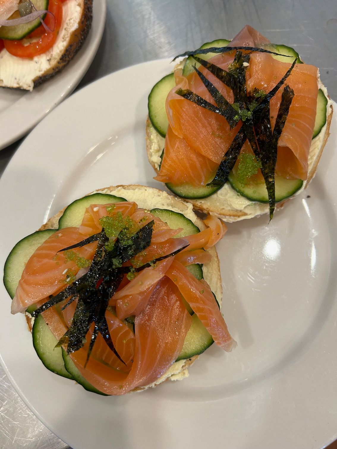 Bageltopia Sushinova Bagel Sandwich