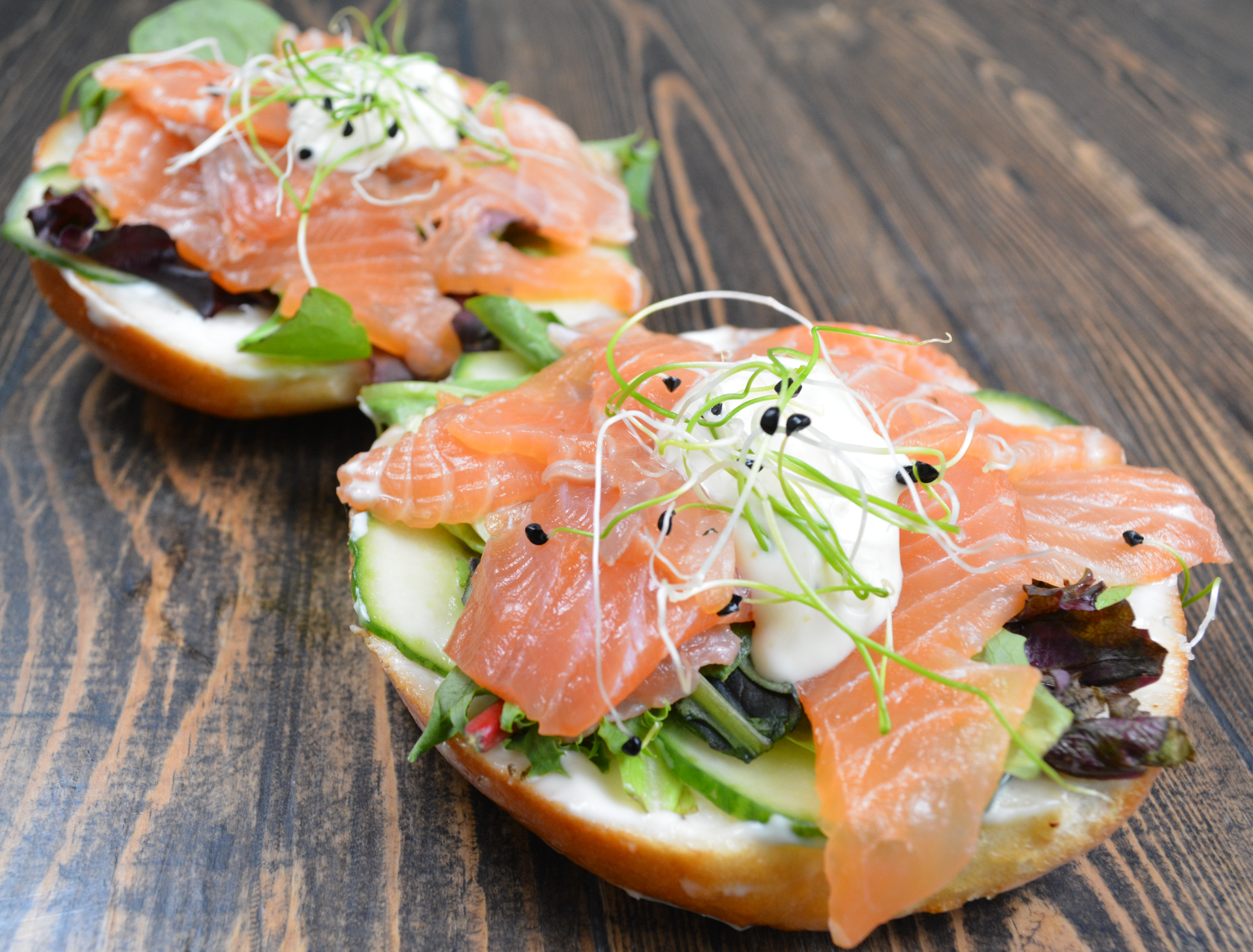 BAGELTOPIA Lemonnova Bagel Sandwich