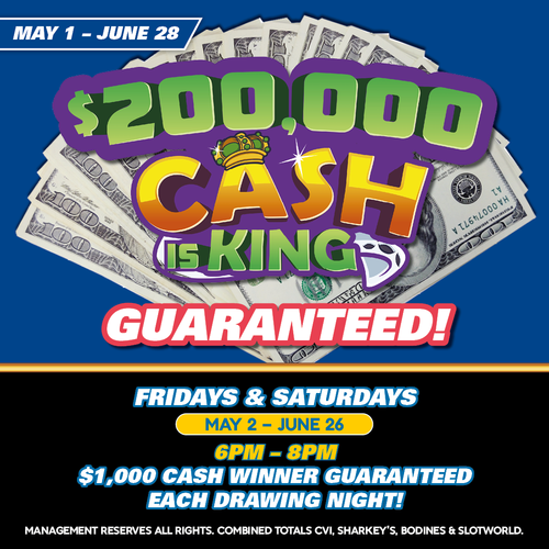 Monthly Casino Calendar